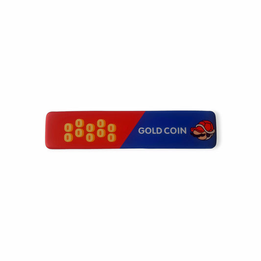 Handledsstöd för Gaming Tangentbord Gold Coin (450 mm)
